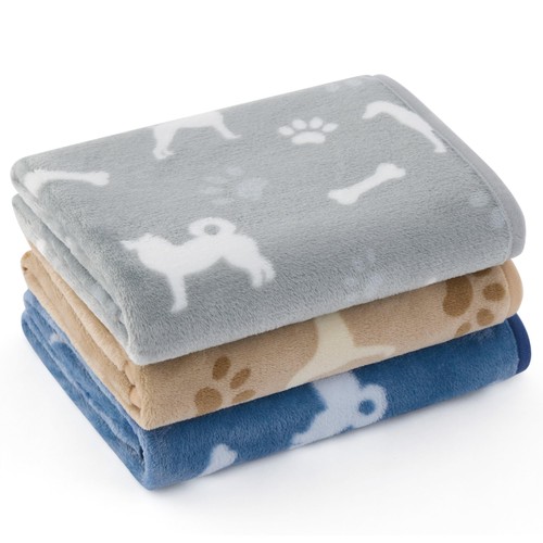 Bedsure dog blanket pack - dog,
